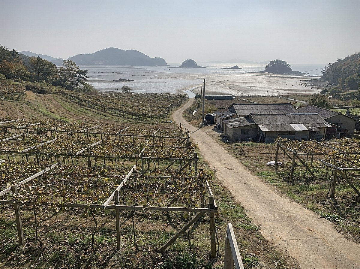 안산시 대부도 전경